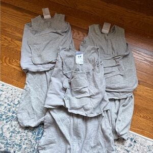 Halo SleepSack Swaddle in Light Gray